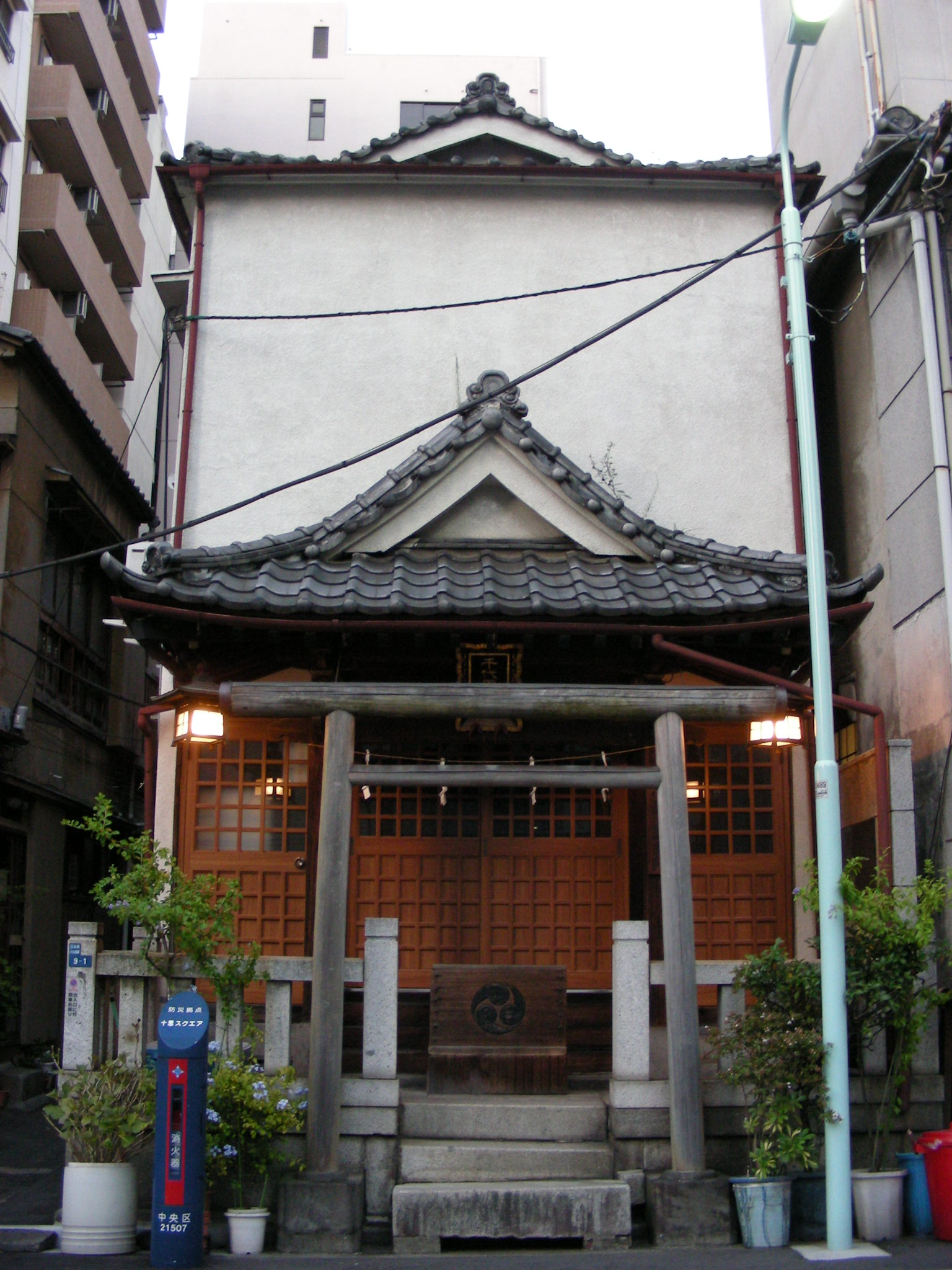 渋谷百軒店コラム もう一つの千代田稲荷1 小伝馬町の千代田稲荷神社